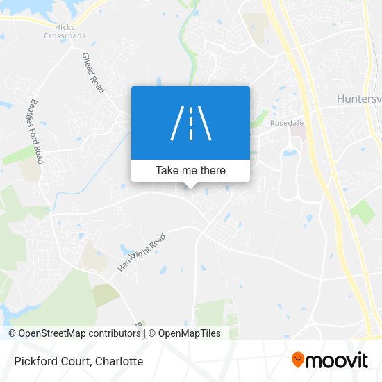 Mapa de Pickford Court