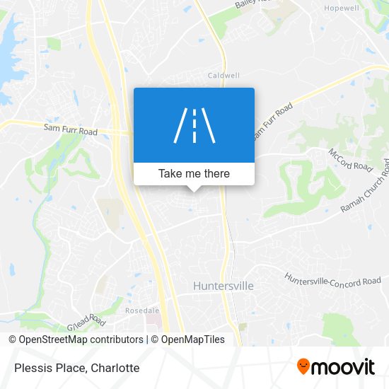 Mapa de Plessis Place