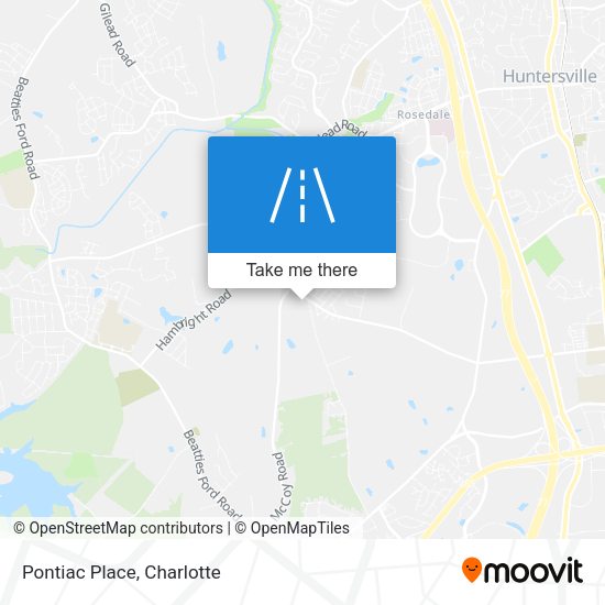 Mapa de Pontiac Place