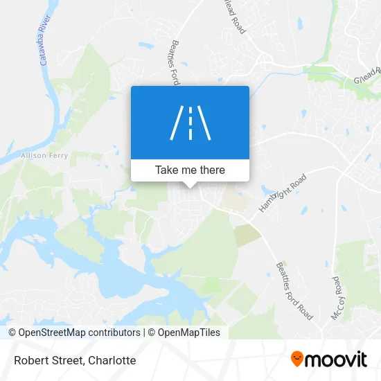Robert Street map