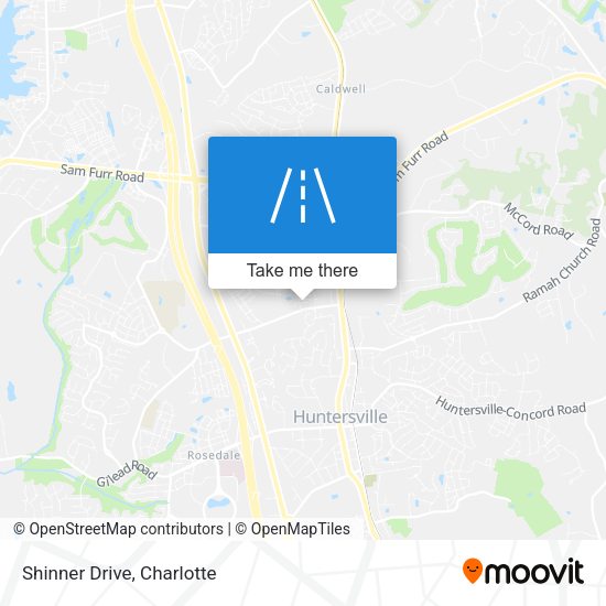 Mapa de Shinner Drive