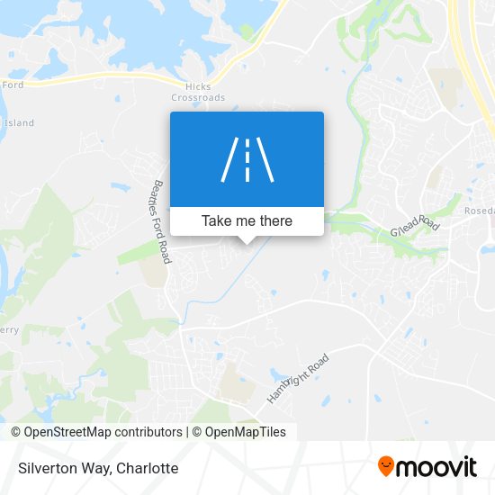 Mapa de Silverton Way