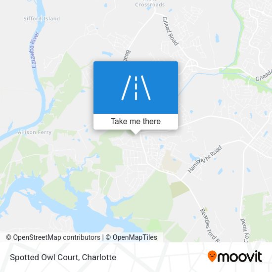 Mapa de Spotted Owl Court