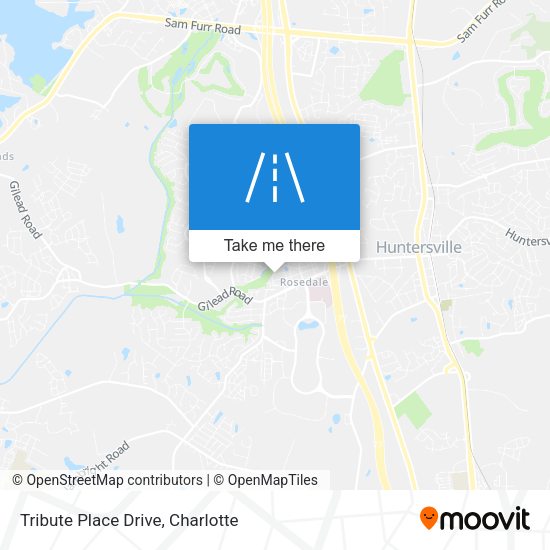 Mapa de Tribute Place Drive