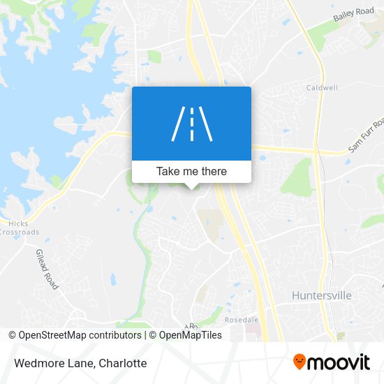 Mapa de Wedmore Lane