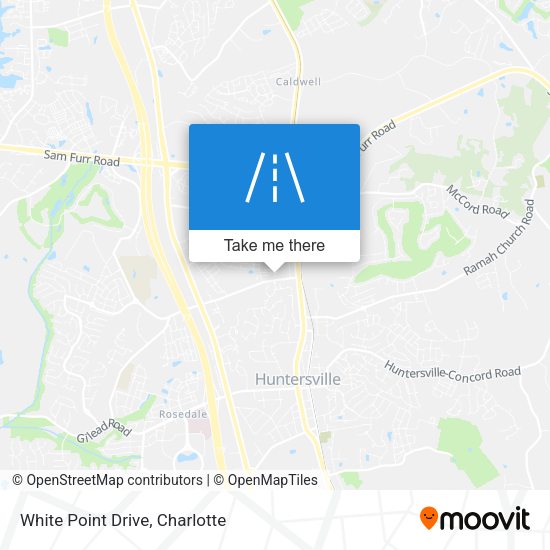 Mapa de White Point Drive