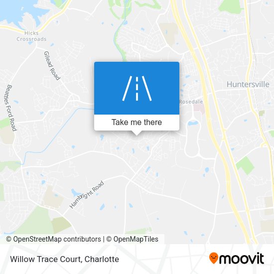 Willow Trace Court map
