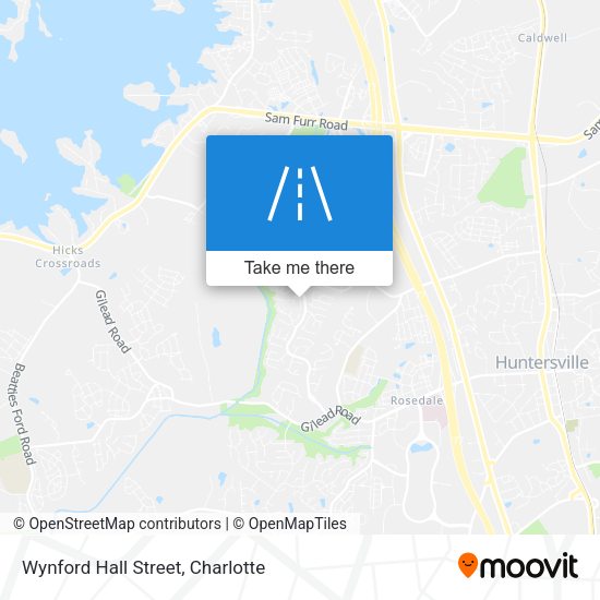 Wynford Hall Street map