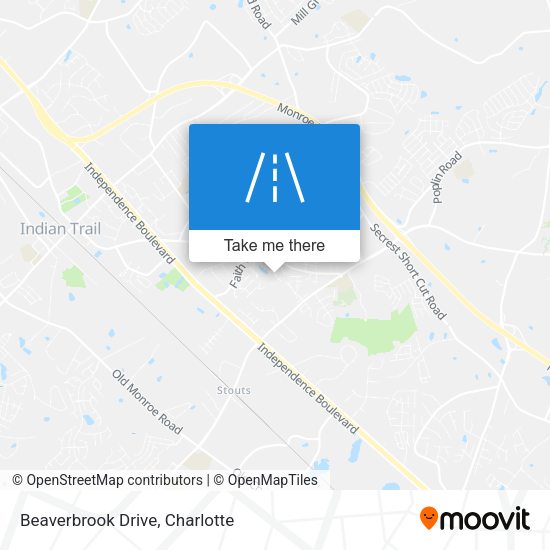 Beaverbrook Drive map