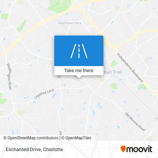 Mapa de Enchanted Drive