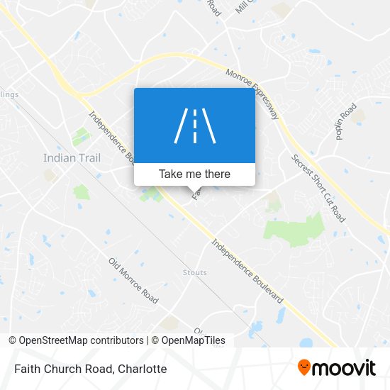 Faith Church Road map