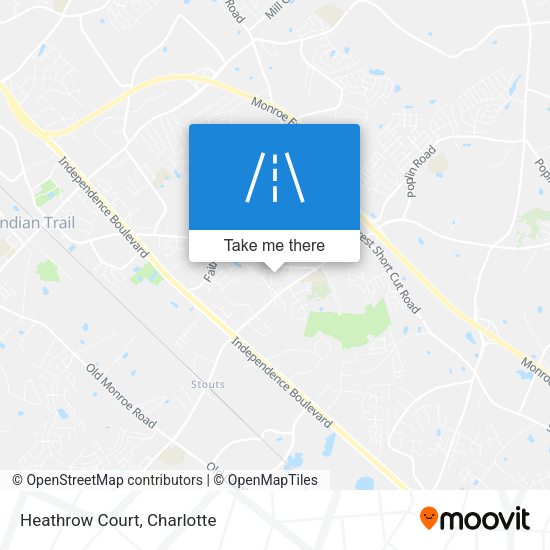 Mapa de Heathrow Court