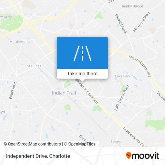 Independent Drive map