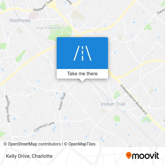 Mapa de Kelly Drive