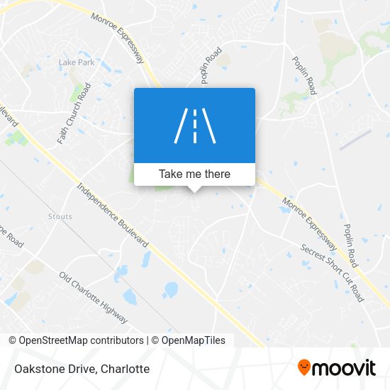 Mapa de Oakstone Drive