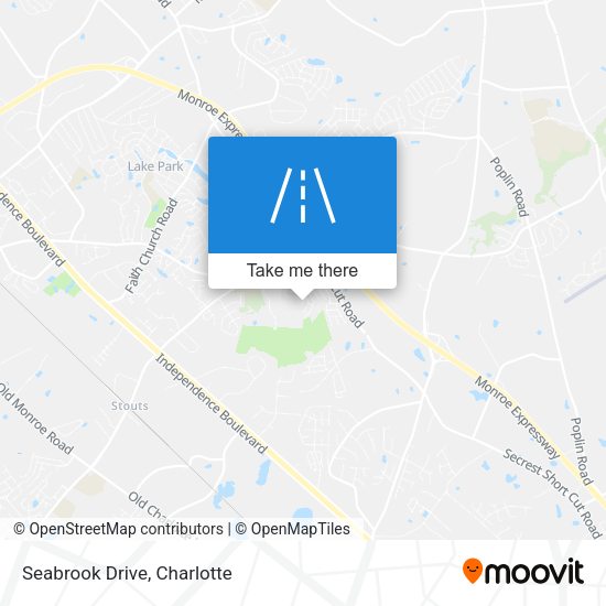 Mapa de Seabrook Drive