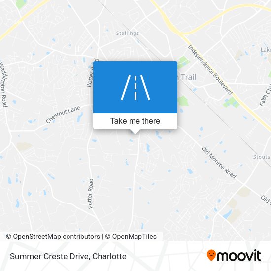 Summer Creste Drive map