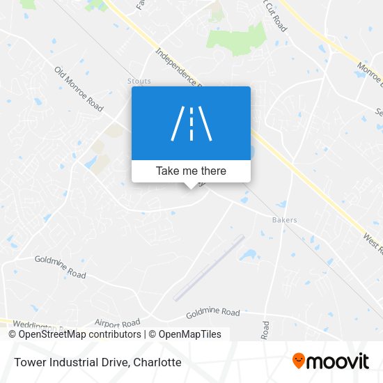 Mapa de Tower Industrial Drive