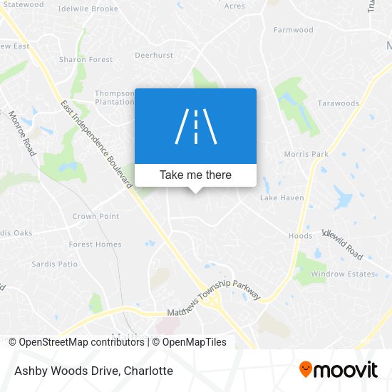 Mapa de Ashby Woods Drive