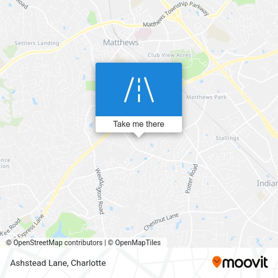 Mapa de Ashstead Lane