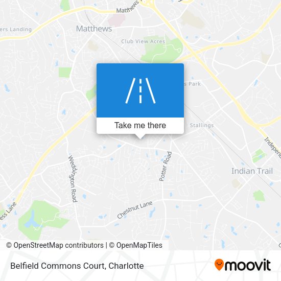 Mapa de Belfield Commons Court