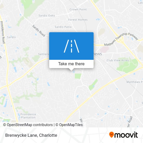 Mapa de Brenwycke Lane