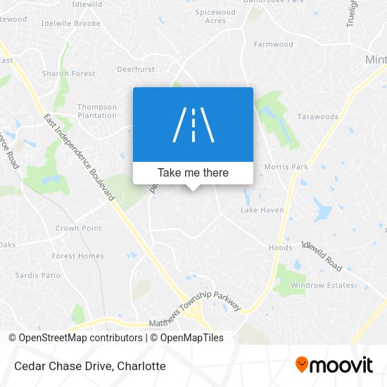 Cedar Chase Drive map