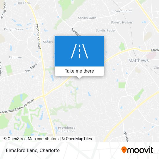 Mapa de Elmsford Lane