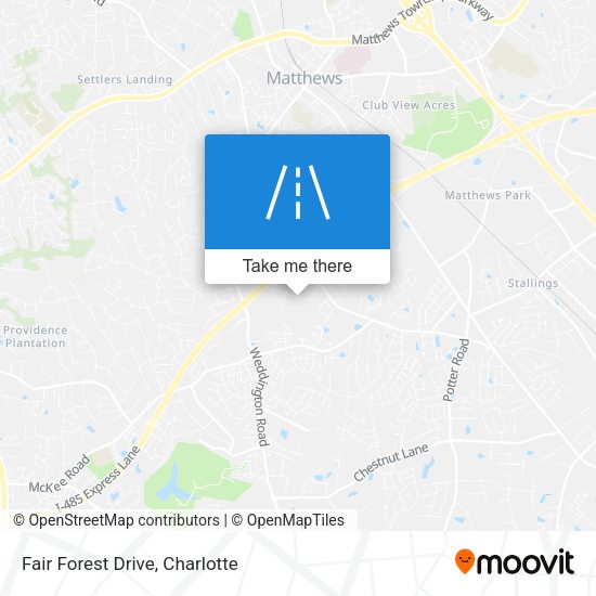 Mapa de Fair Forest Drive