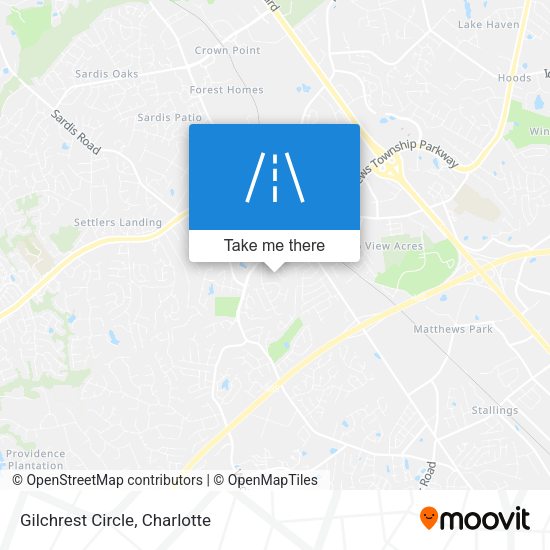 Gilchrest Circle map