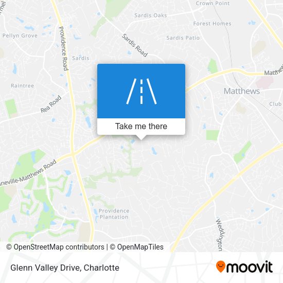Mapa de Glenn Valley Drive