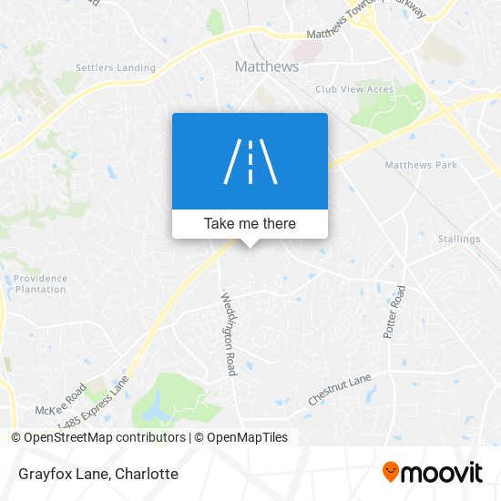 Grayfox Lane map