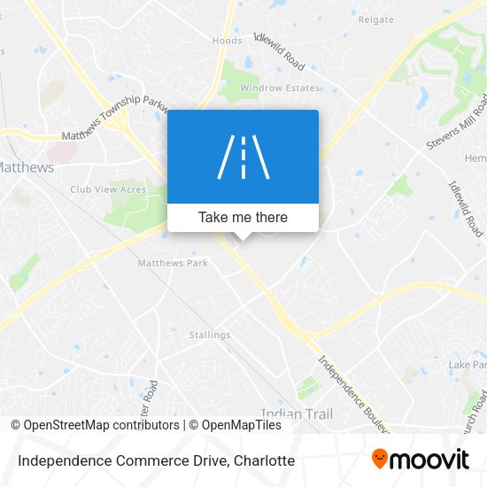 Independence Commerce Drive map