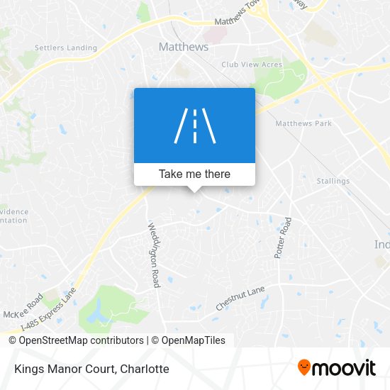 Kings Manor Court map