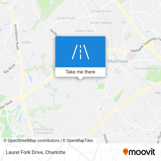 Laurel Fork Drive map