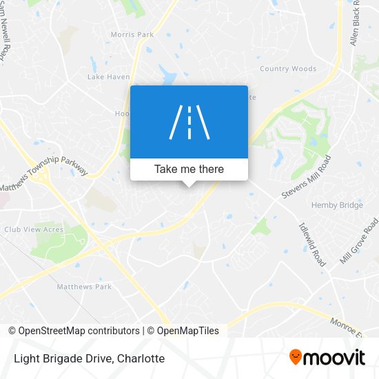 Mapa de Light Brigade Drive