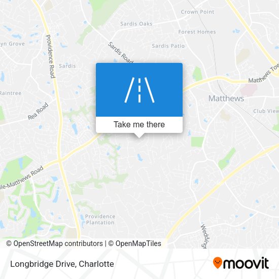 Longbridge Drive map