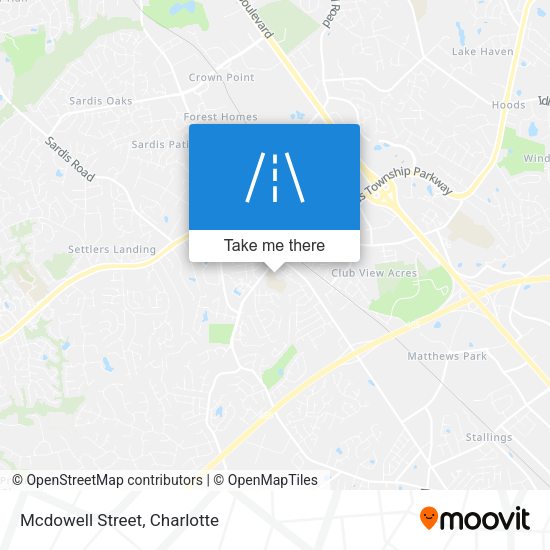 Mapa de Mcdowell Street