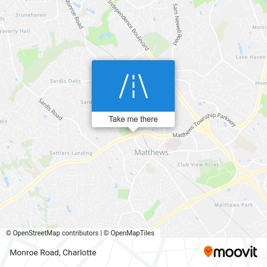 Mapa de Monroe Road