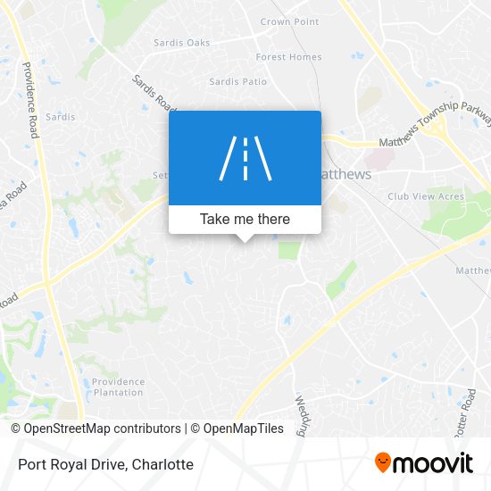 Mapa de Port Royal Drive