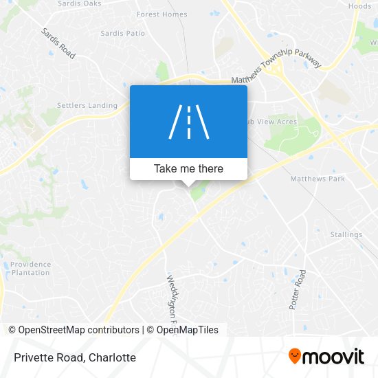 Mapa de Privette Road