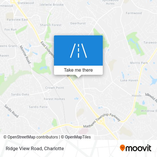 Mapa de Ridge View Road