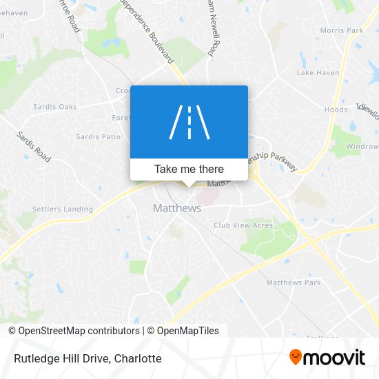 Mapa de Rutledge Hill Drive