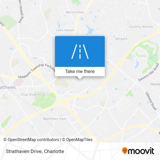 Mapa de Strathaven Drive