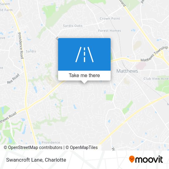 Mapa de Swancroft Lane