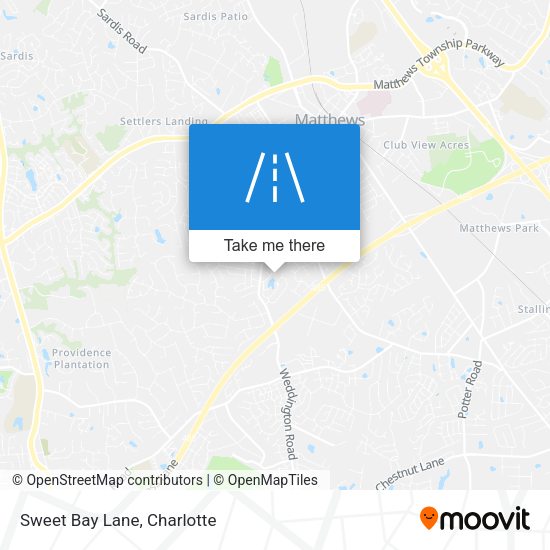 Mapa de Sweet Bay Lane