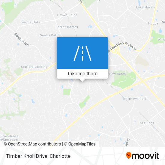 Timber Knoll Drive map