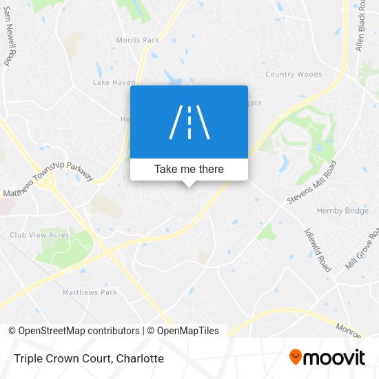 Mapa de Triple Crown Court