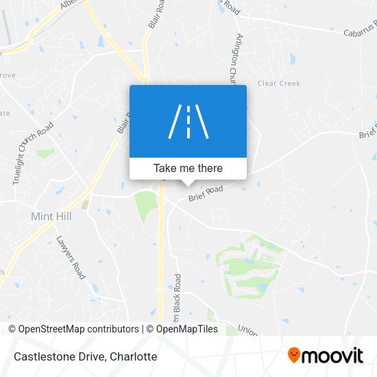 Mapa de Castlestone Drive