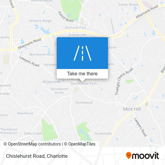 Mapa de Chislehurst Road